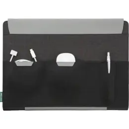 Fulda Change Collection RPET Laptop Case & Workstation Grey Pockets